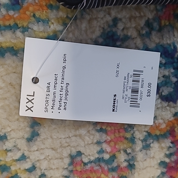 NWT Tek Gear sports bra - Picture 3 of 4